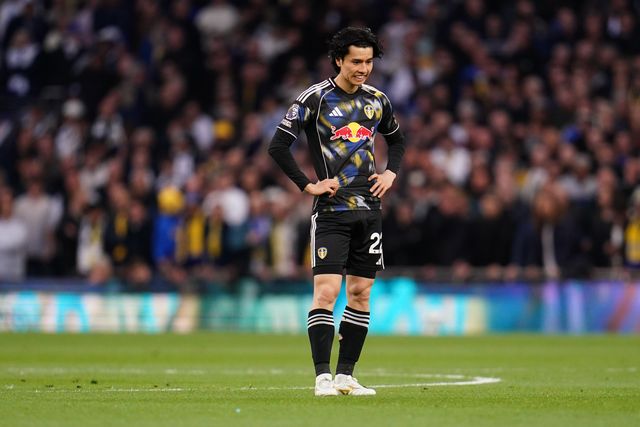 Ao Tanaka of Leeds United during the Premier League match Tottenham Hotspur vs Leeds United at Tottenham Hotspur Stadium, London, United Kingdom on 11 May 2026

(Photo by Harvey Murphy/News Images)