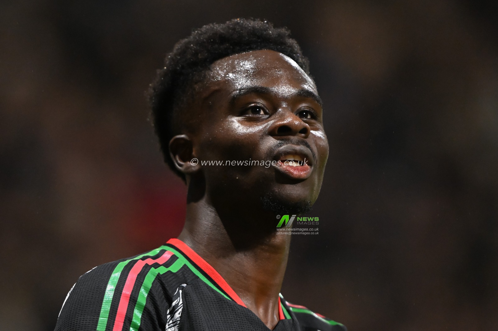 Bukayo Saka of Arsenal during the Carabao Cup Last 16 match Preston North End vs Arsenal at Deepdale, Preston, United Kingdom, 30th October 2024

(Photo by Cody Froggatt/News Images)