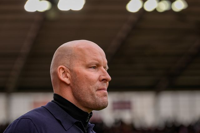 Henrik Pedersen manager of Sheffield Wednesday prior to kick off during the Sky Bet Championship match Stoke City vs Sheffield Wednesday at Bet365 Stadium, Stoke On Trent, United Kingdom on 03 April 2026

(Photo by Maynard Manyowa/News Images)