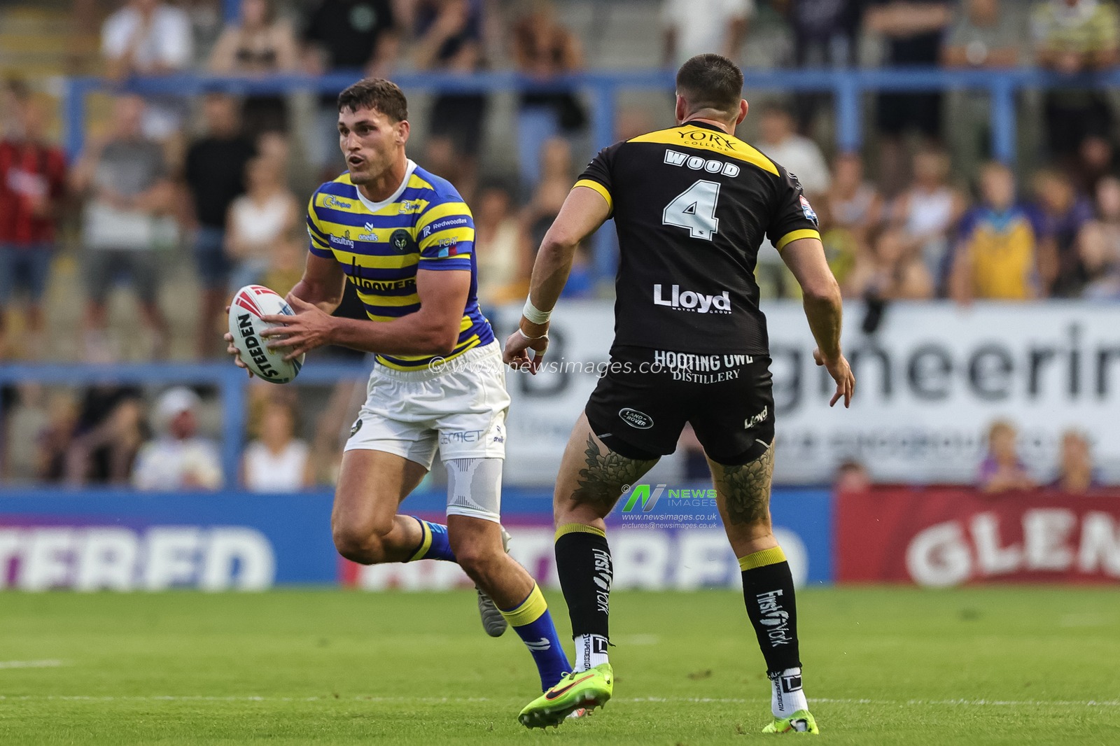 Betfred Super League round 23 Warrington Wolves v York Knights
