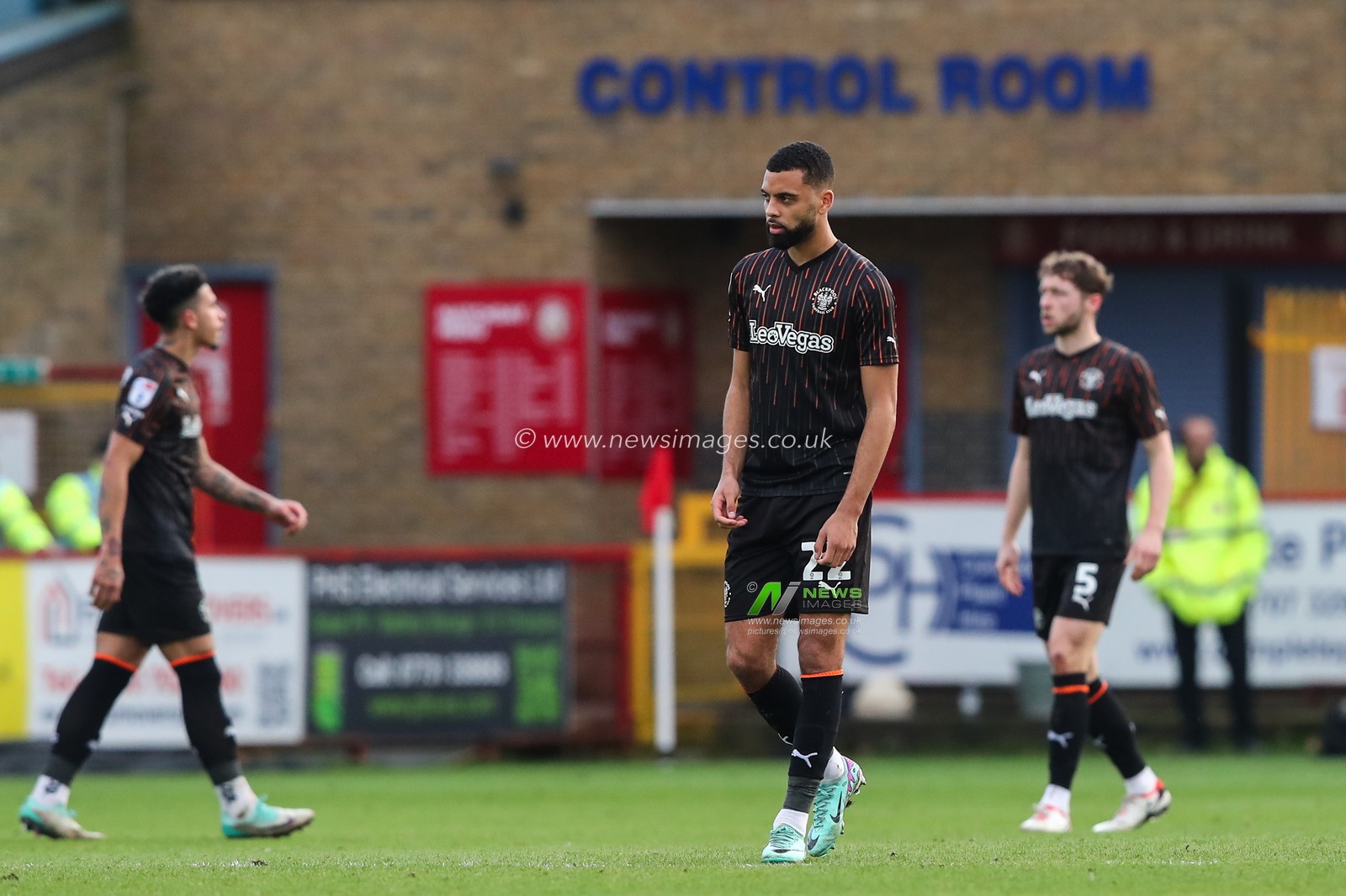CJ Hamilton of Blackpool during the Sky Bet League 1 match Stevenage vs Blackpool at Lamex Stadium, Stevenage, United Kingdom, 3rd February 2024

(Photo by Gareth Evans/News Images)