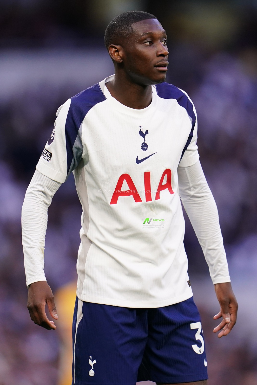 Randal Kolo Muani of Tottenham Hotspur during the Premier League match Tottenham Hotspur vs Brighton & Hove Albion at Tottenham Hotspur Stadium, London, United Kingdom on 18 April 2026

(Photo by Harvey Murphy/News Images)