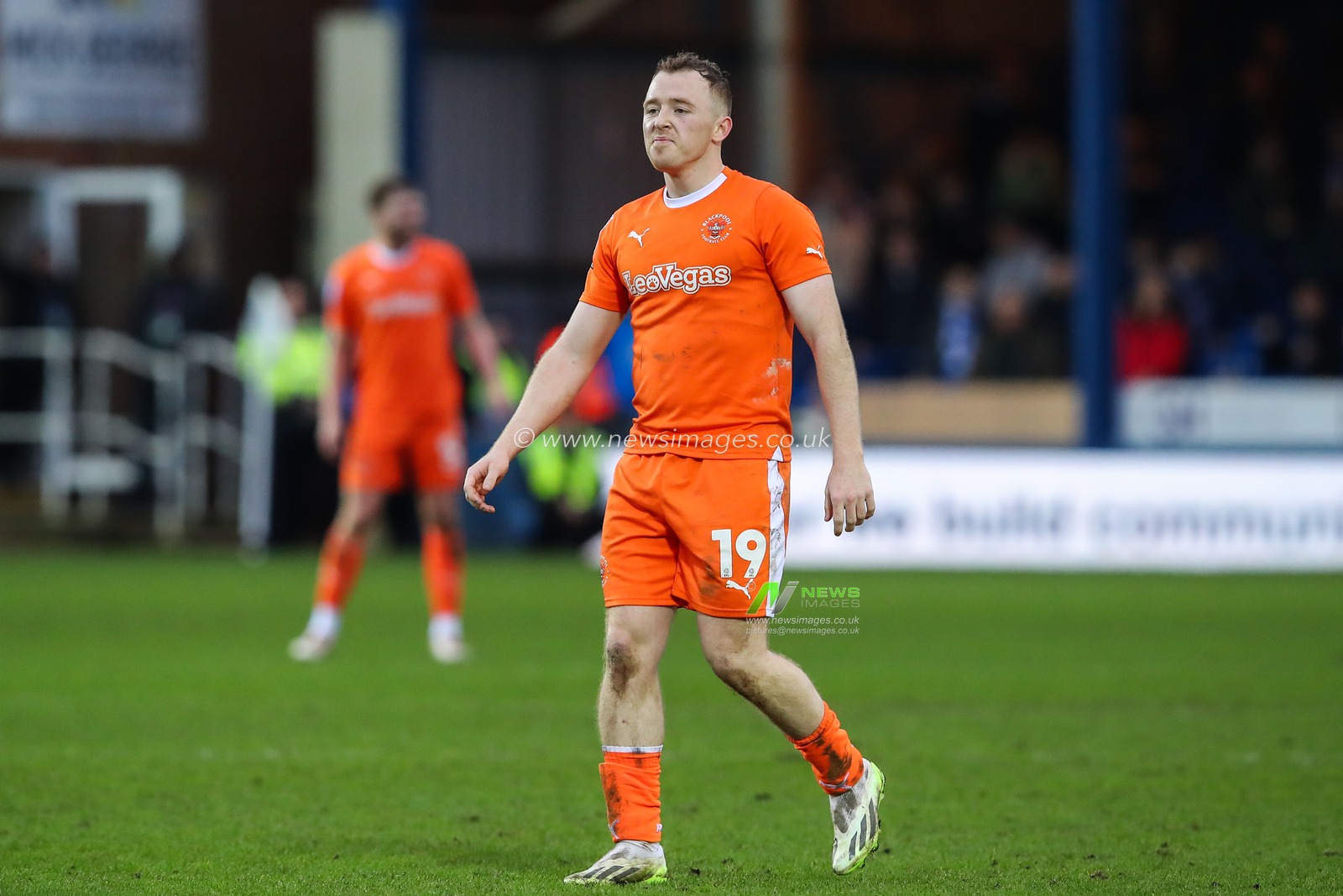 Shayne Lavery of Blackpool during the Sky Bet League 1 match Peterborough United vs Blackpool at Weston Homes Stadium, Peterborough, United Kingdom, 17th February 2024

(Photo by Gareth Evans/News Images)