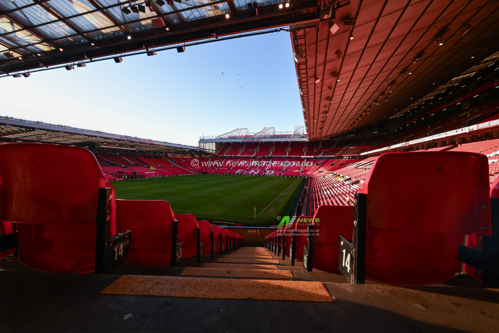 A general view of Old Trafford, Home of Manchester United, ahead of the Premier League match Manchester United vs Everton at Old Trafford, Manchester, United Kingdom, 1st December 2024

(Photo by Craig Thomas/News Images)