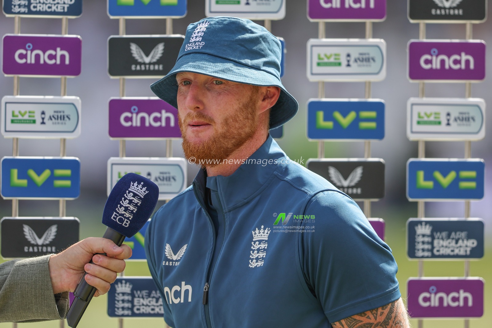 Ben Stokes of England speaks in a press conference during the LV= Insurance Ashes Third Test Series Day 4 England vs Australia at Headingley Stadium, Leeds, United Kingdom, 9th July 2023

(Photo by Mark Cosgrove/News Images)