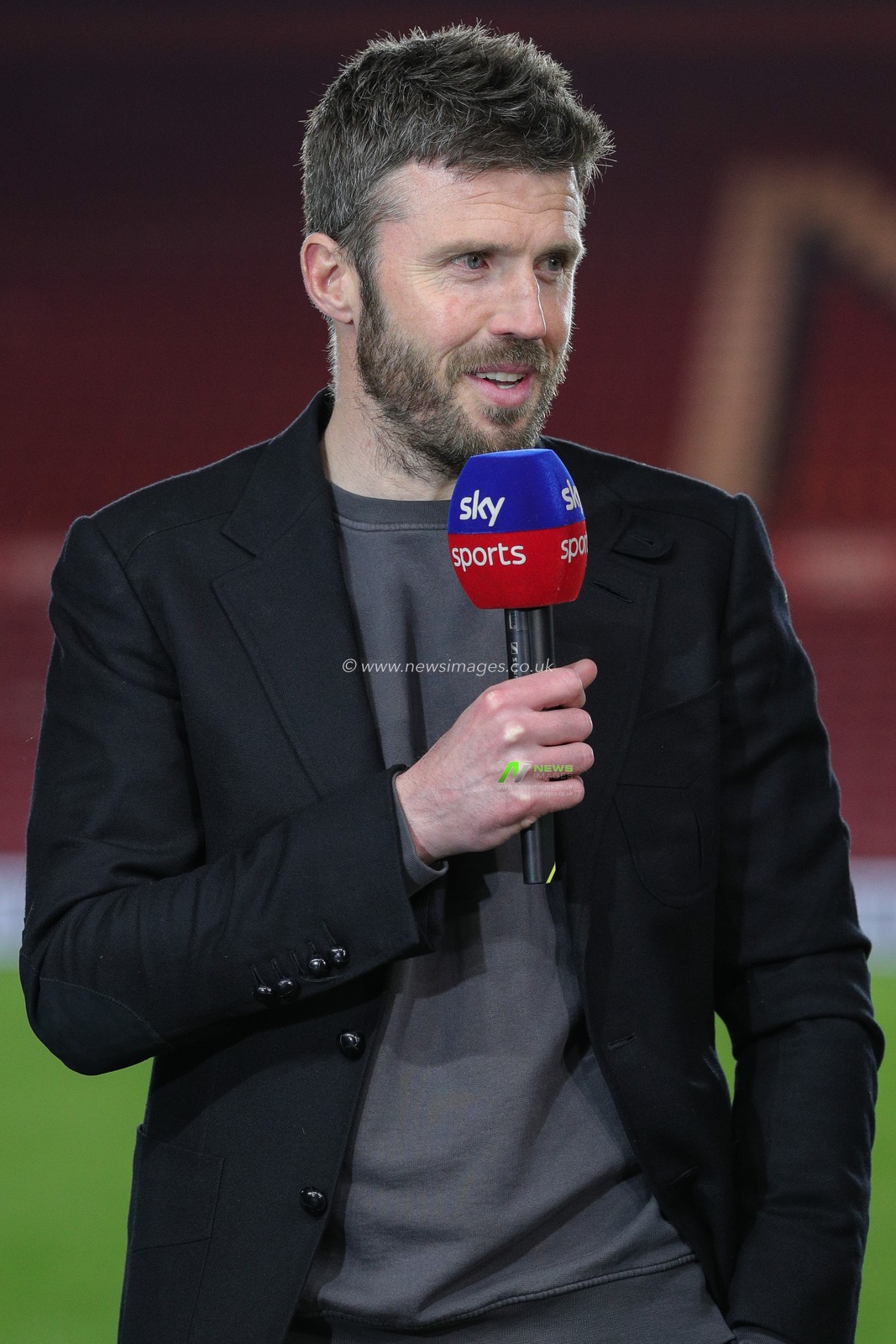 Michael Carrick manager of Middlesbrough speaks with the media after the Sky Bet Championship match Middlesbrough vs Hull City at Riverside Stadium, Middlesbrough, United Kingdom, 19th April 2023

(Photo by James Heaton/News Images)