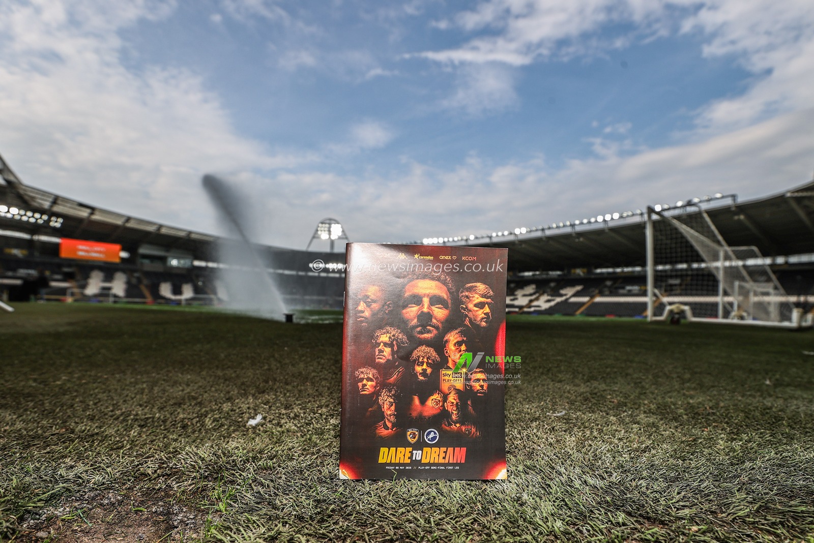 The front cover of the match day programme during theSky Bet Championship Play-Offs Semi-Final first leg Hull City v Millwall at MKM Stadium, Hull, United Kingdom on 08 May 2026

(Photo by Alfie Cosgrove/News Images)
