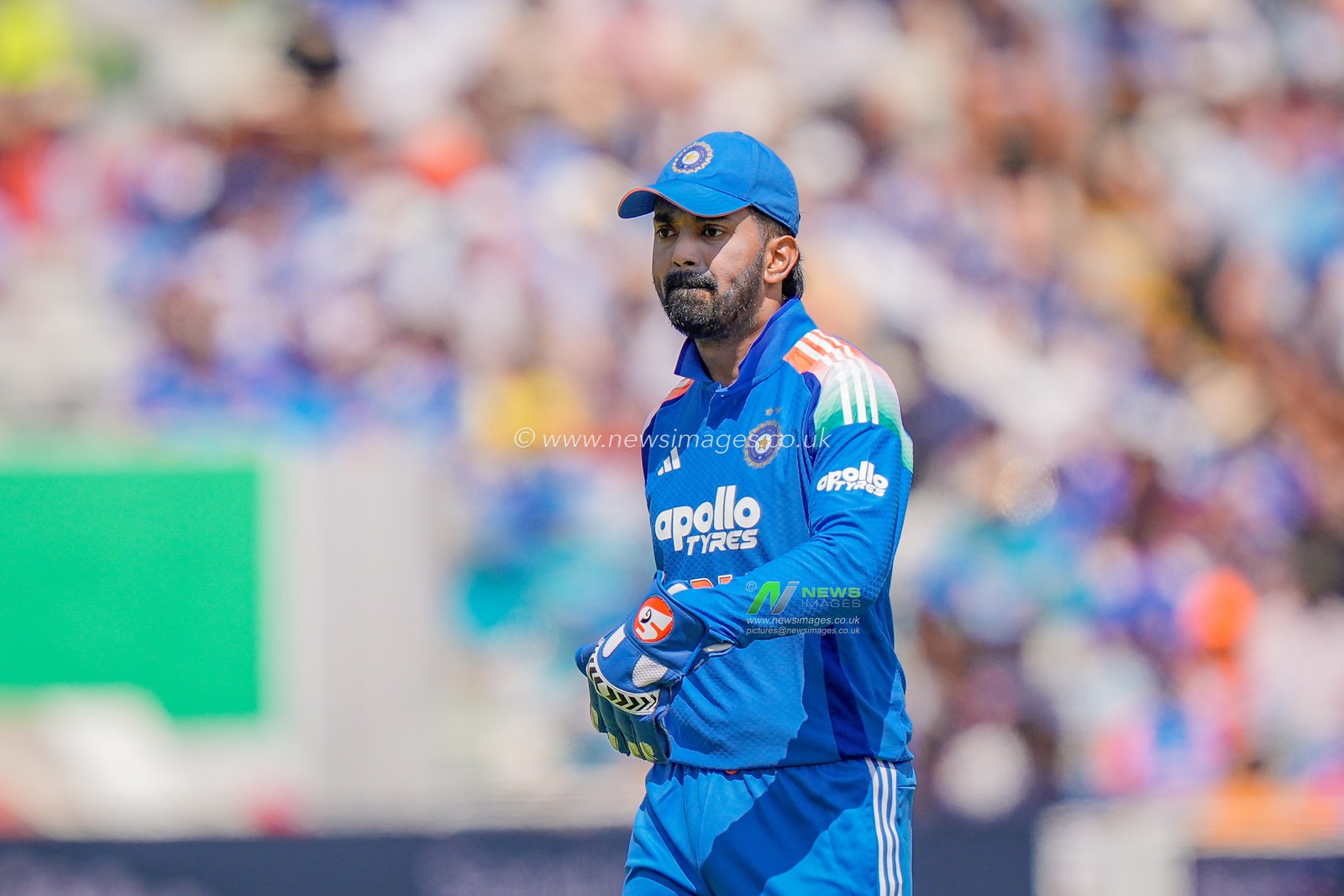 KL Rahul of India during the 1st Metro Bank ODI match England vs India at Edgbaston, Birmingham, United Kingdom on 14 July 2026

(Photo by Maynard Manyowa/News Images)