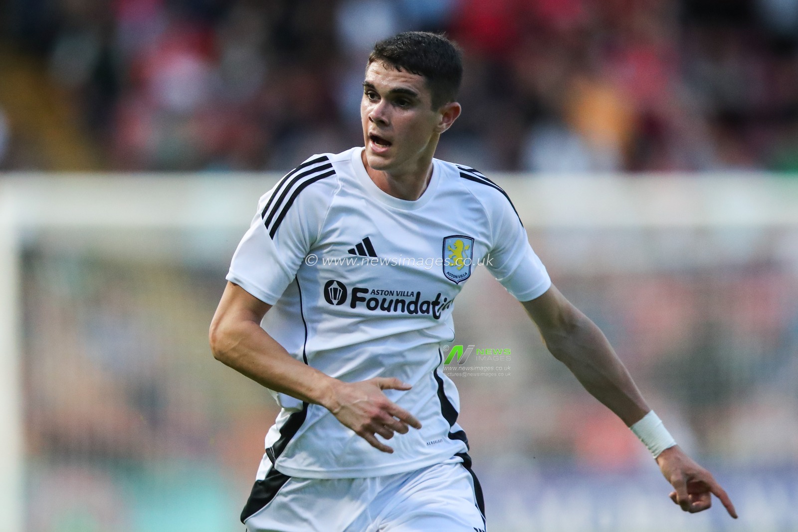 Kosta Nedeljkovic of Aston Villa during the Pre-season friendly match Walsall vs Aston Villa at Bescot Stadium, Walsall, United Kingdom, 17th July 2024

(Photo by Gareth Evans/News Images)