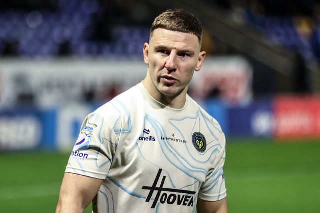 George Williams of Warrington Wolves in the pre-game warm up during the Betfred Challenge Cup match Warrington Wolves vs Sheffield Eagles at The Halliwell Jones Stadium, Warrington, United Kingdom on 06 February 2026

(Photo by Alfie Cosgrove/News Images)
