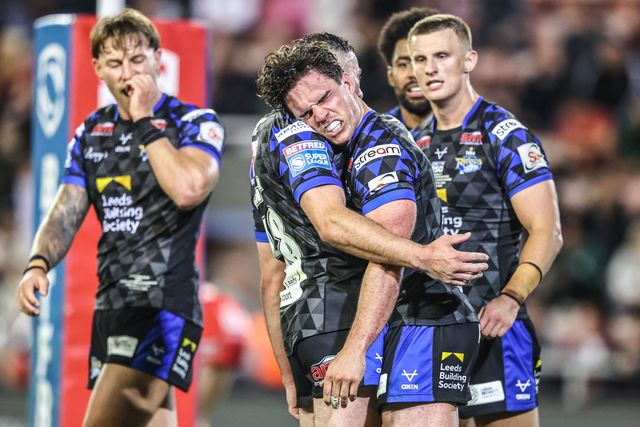 Betfred Super League round 21 Leigh Leopards v Leeds Rhinos