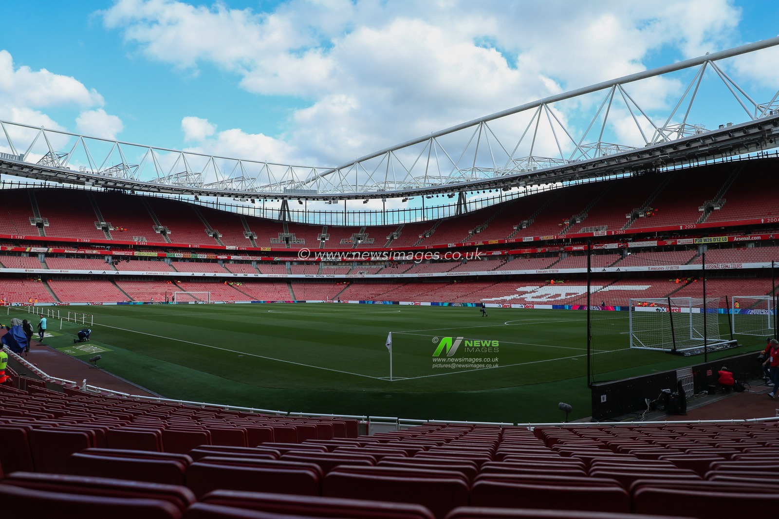 A general view of Emirates Stadium prior to the Premier League match Arsenal vs Southampton at Emirates Stadium, London, United Kingdom, 5th October 2024

(Photo by Izzy Poles/News Images)