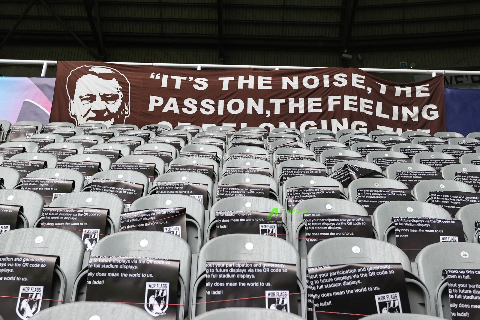 A general view of St. James's Park during the UEFA Champions League match Newcastle United vs Borussia Dortmund at St. James's Park, Newcastle, United Kingdom, 25th October 2023

(Photo by Mark Cosgrove/News Images)