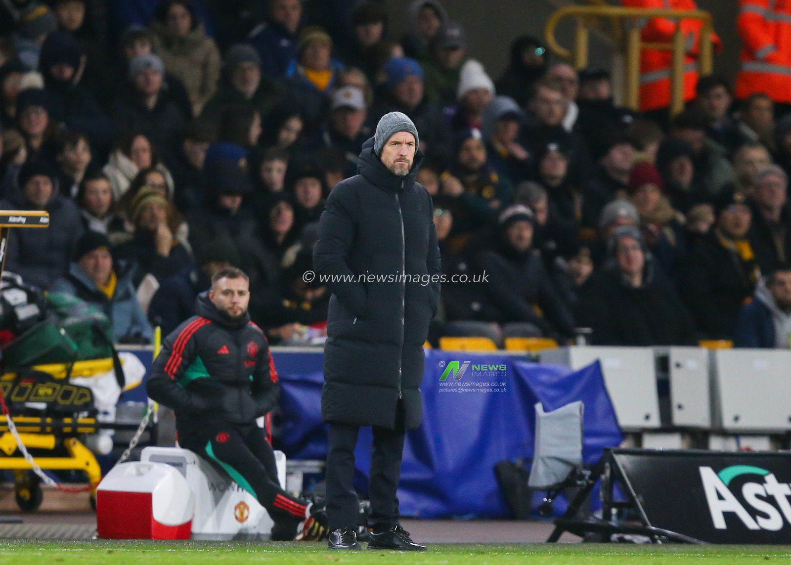 Erik ten Hag manager of Manchester United, during the Premier League match Wolverhampton Wanderers vs Manchester United at Molineux, Wolverhampton, United Kingdom, 1st February 2024

(Photo by Gareth Evans/News Images)