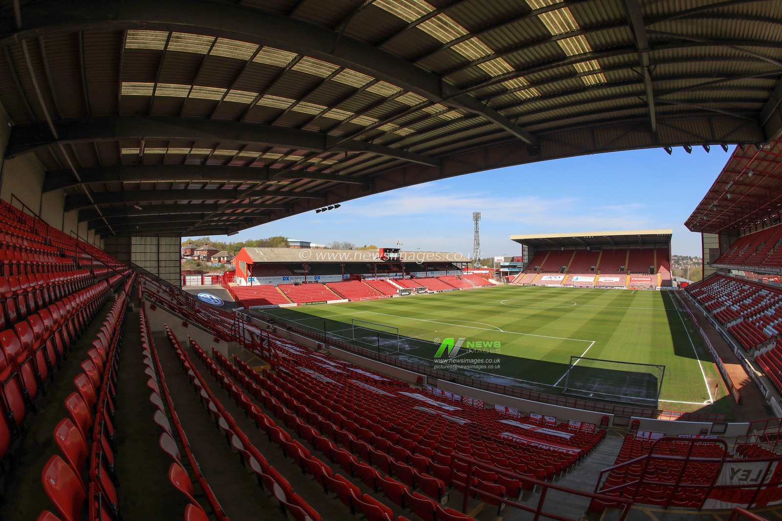 A general view of Oakwell ahead of this afternoons Sky Bet Championship game Barnsley v Rotherham United