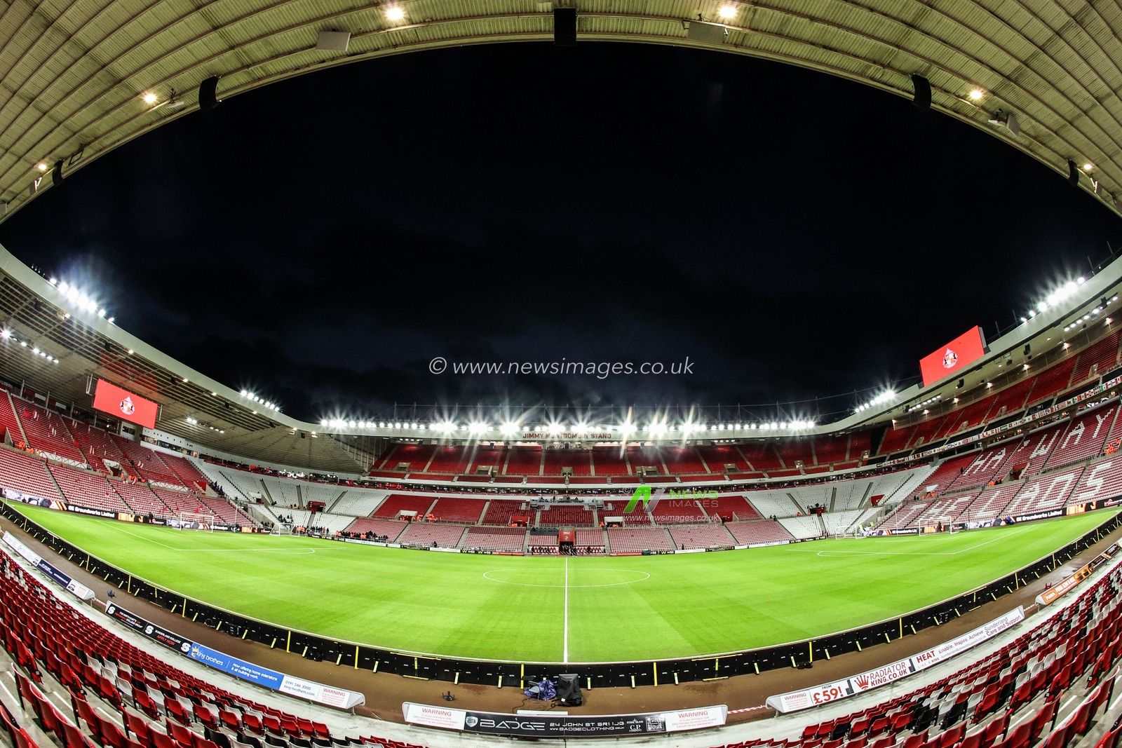 A general view of the Stadium Of Light ahead of the Premier League match Sunderland vs Manchester City at Stadium Of Light, Sunderland, United Kingdom, 1st January 2026

(Photo by Alfie Cosgrove/News Images)

*** GER AUT SUI OUT ***