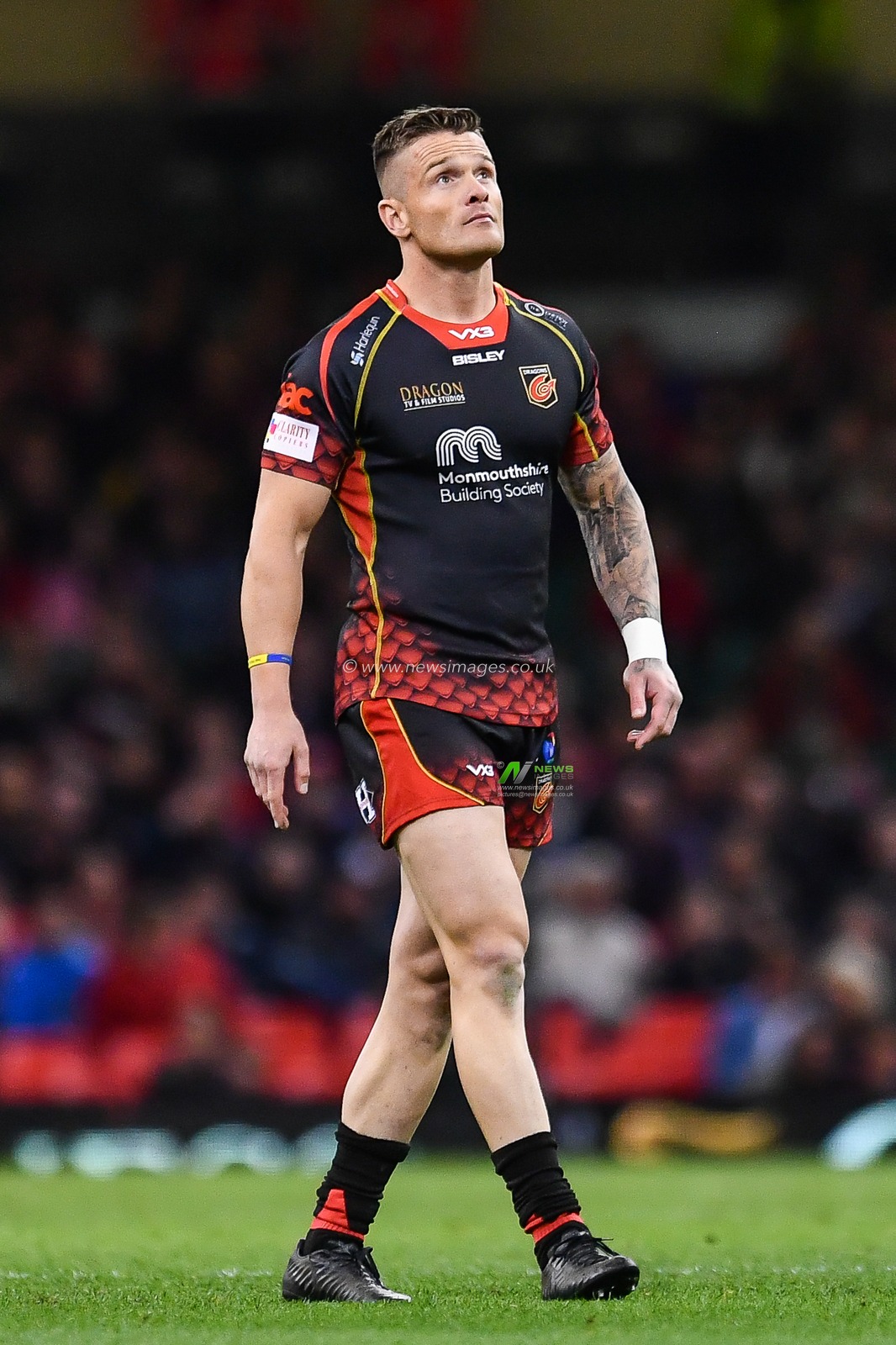 27th April 2019 , Principality Stadium , Cardiff, Wales ; Guinness pro 14â€™s, Round 21, Dragons vs Scarlets ; Tavis Knoyle of Dragons

Credit:  Craig Thomas/News Images