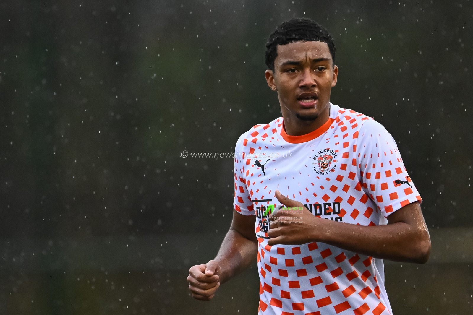 during the Central League match Salford City vs Blackpool at Salford Sports Village, Salford, United Kingdom, 23rd January 2024

(Photo by Craig Thomas/News Images)