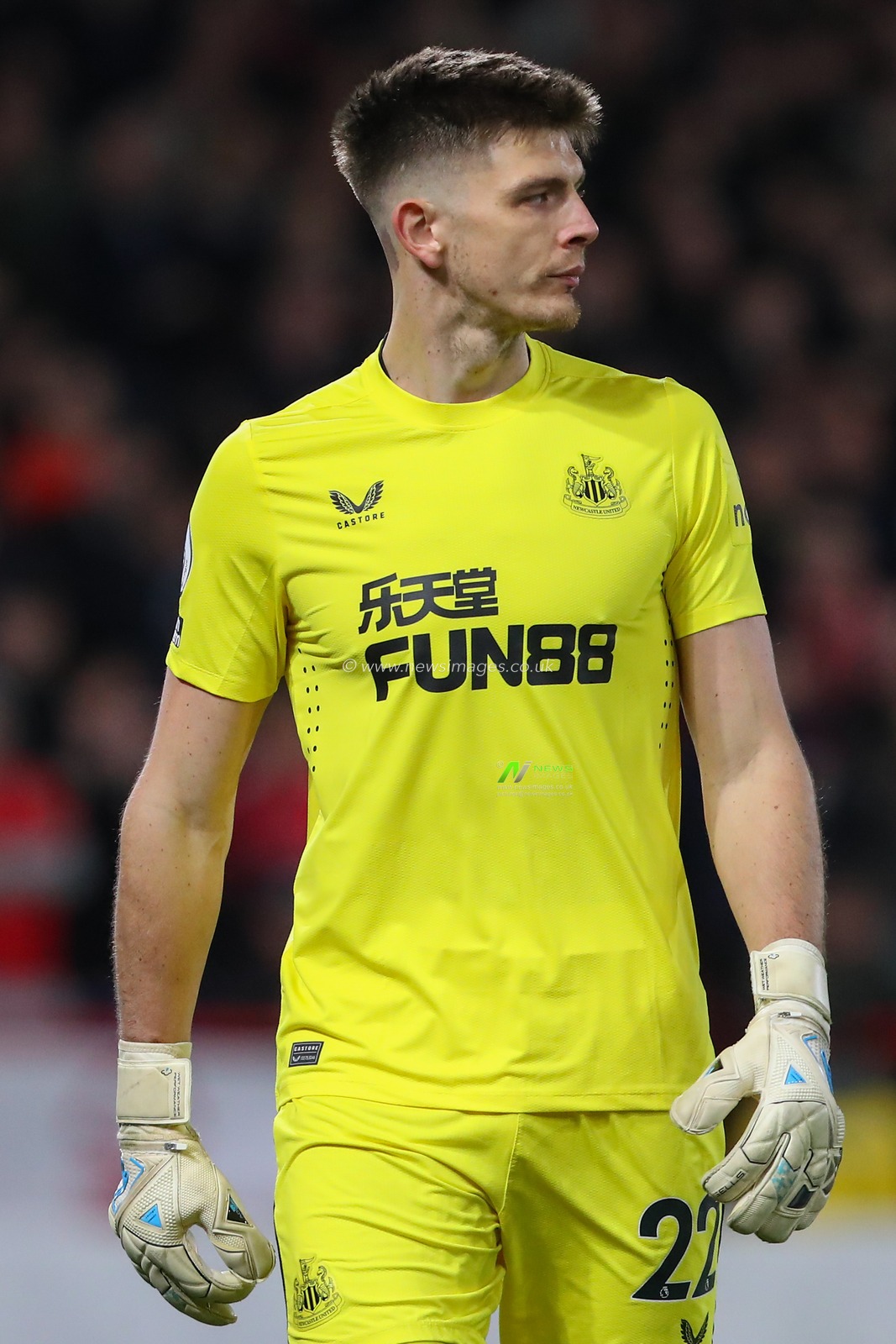 Nick Pope #22 of Newcastle United during the Premier League match Nottingham Forest vs Newcastle United at City Ground, Nottingham, United Kingdom, 17th March 2023

(Photo by Gareth Evans/News Images)