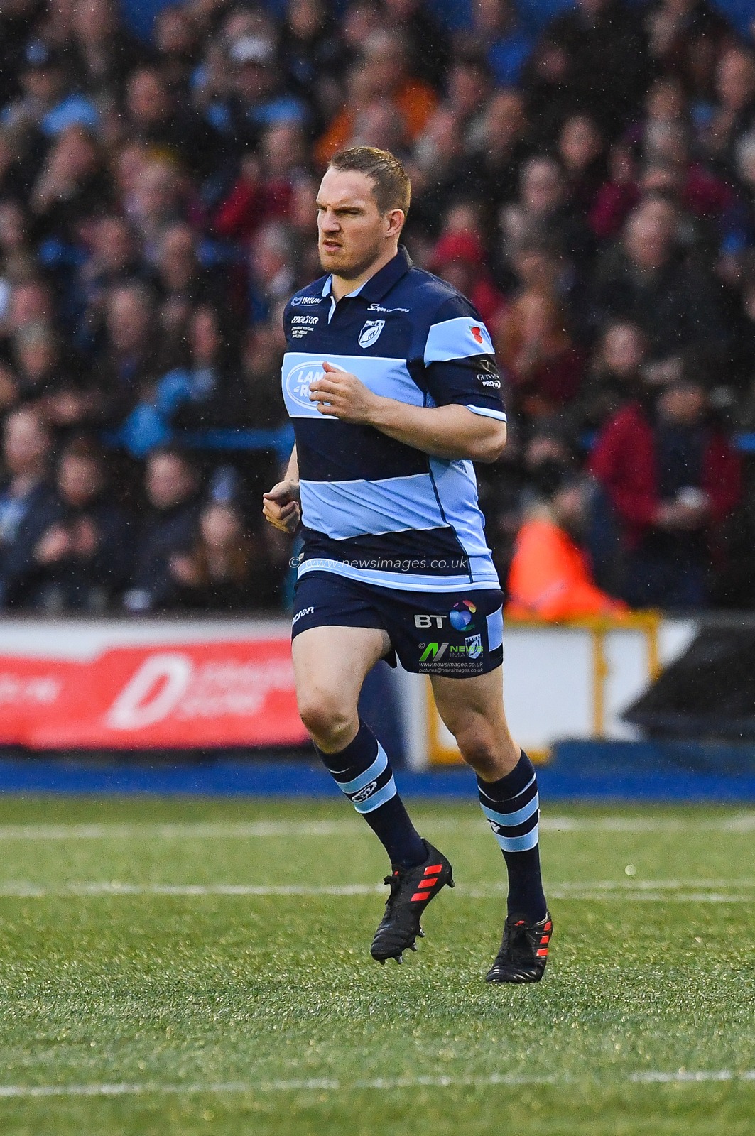 4th November , Cardiff Arms Park , Cardiff, Wales ; Guinness pro 14's Cardiff Blues v Zebre ; Gethin Jenkins of Cardiff Blues comes onto the field for the last time


Credit:  Craig Thomas/News Images