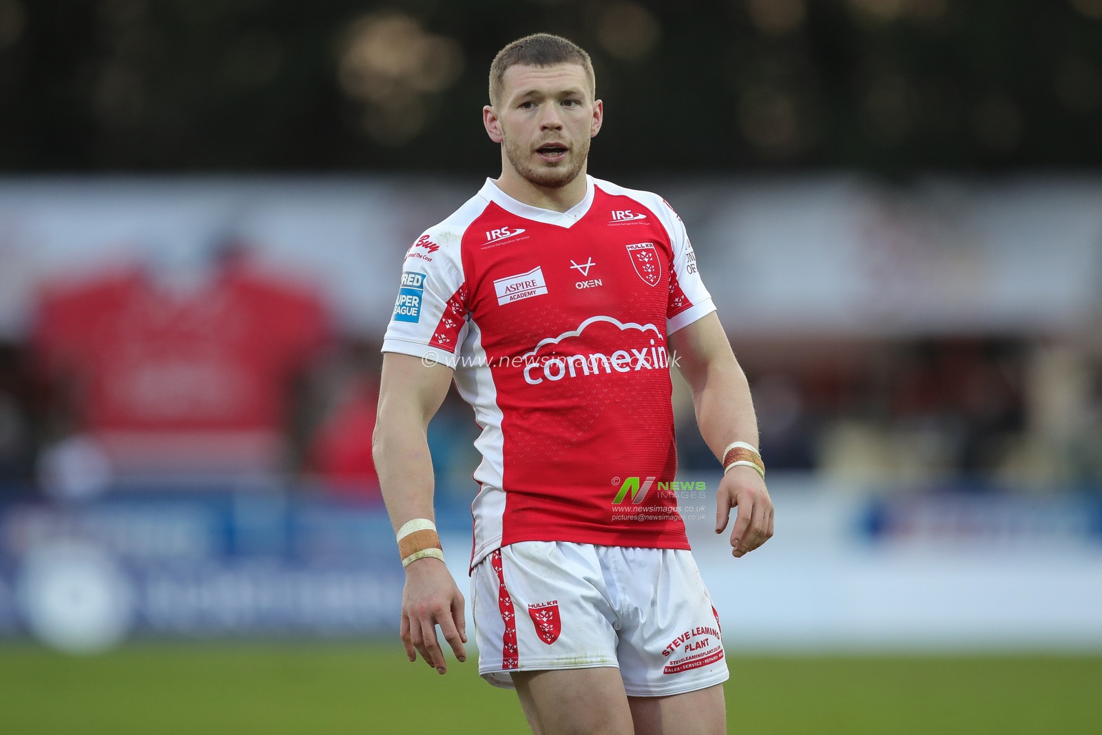 James Batchelor #16 of Hull KR during the Rugby League Pre Season match Hull KR vs Leeds Rhinos at Sewell Group Craven Park, Kingston upon Hull, United Kingdom, 5th February 2023

(Photo by James Heaton/News Images)