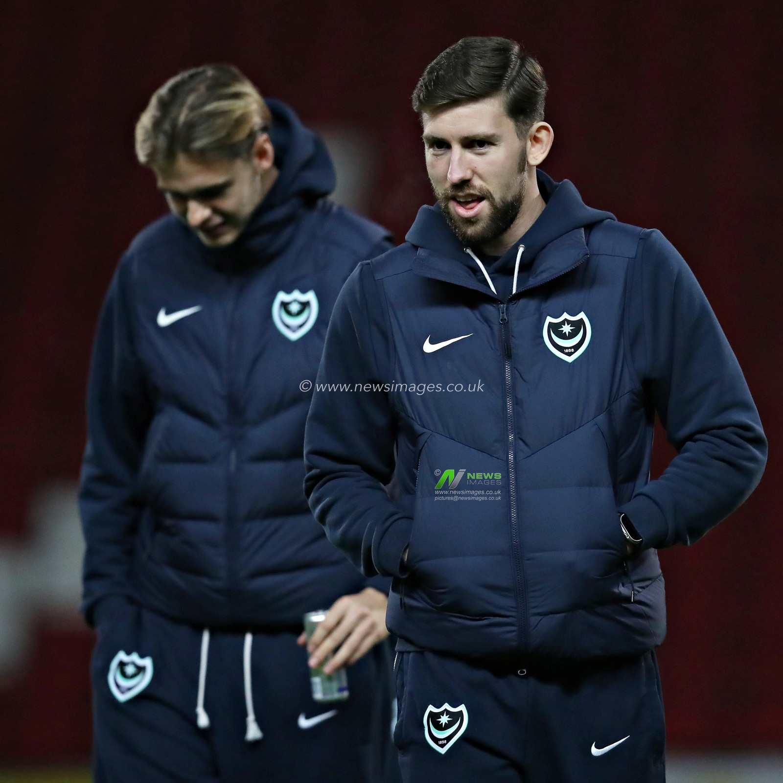 Callum Lang of Portsmouth before the Sky Bet Championship match Blackburn Rovers vs Portsmouth at Ewood Park, Blackburn, United Kingdom, 15th January 2025

(Photo by Sam Eaden/News Images)