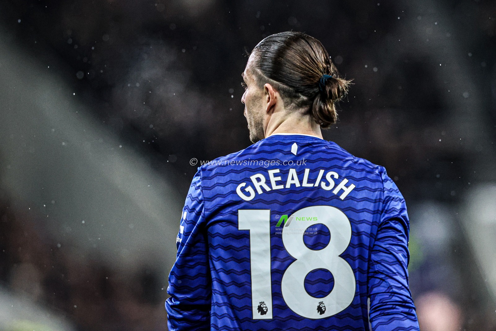 Jack Grealish of Everton during the Premier League match Everton vs Nottingham Forest at Hill Dickinson Stadium, Liverpool, United Kingdom, 6th December 2025

(Photo by Alfie Cosgrove/News Images)

*** GER AUT SUI OUT ***