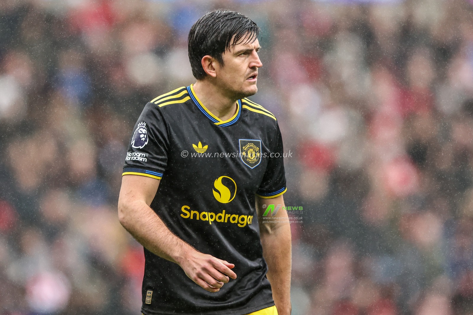 Harry Maguire of Manchester United during the Premier League match Sunderland vs Manchester United at Stadium Of Light, Sunderland, United Kingdom on 09 May 2026

(Photo by Alfie Cosgrove/News Images)