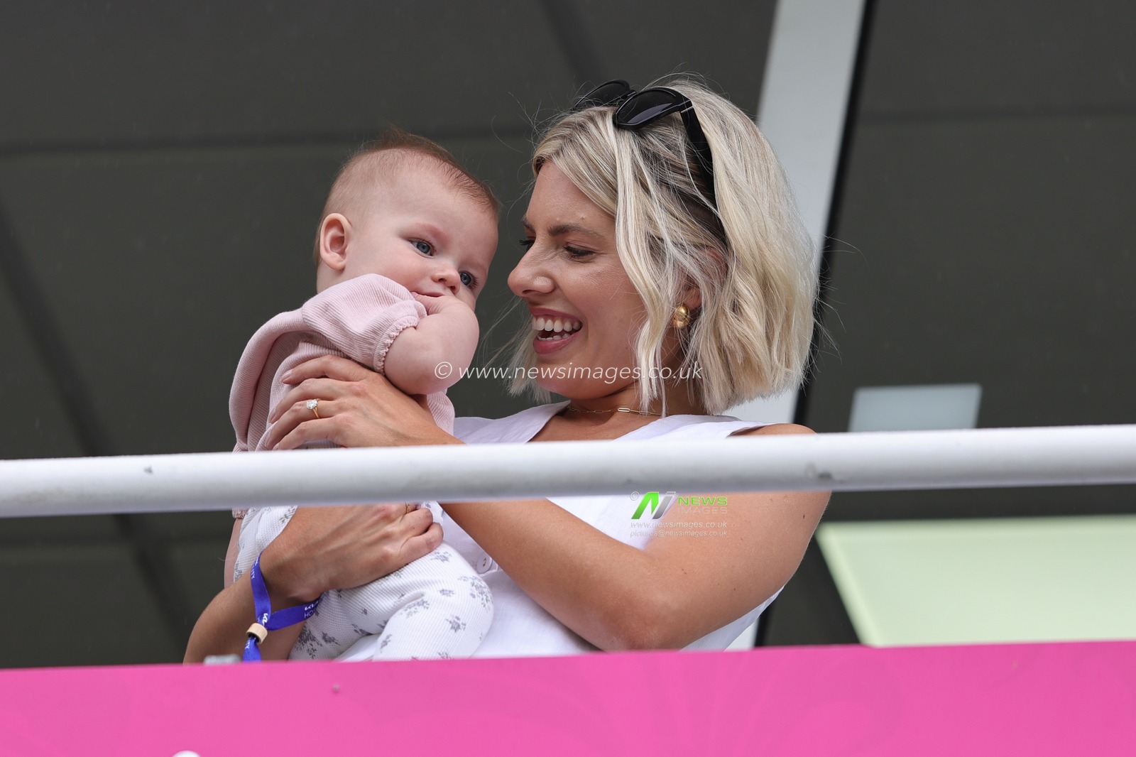 Mollie King who is Stuart Broad's partner during the LV= Insurance Ashes Fifth Test Series Day Five England v Australia at The Kia Oval, London, United Kingdom, 31st July 2023

(Photo by Mark Cosgrove/News Images)