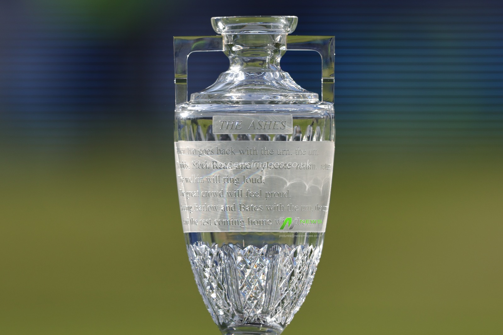 The ashes trophy during the LV= Insurance Ashes Fifth Test Series Day Five England v Australia at The Kia Oval, London, United Kingdom, 31st July 2023

(Photo by Mark Cosgrove/News Images)