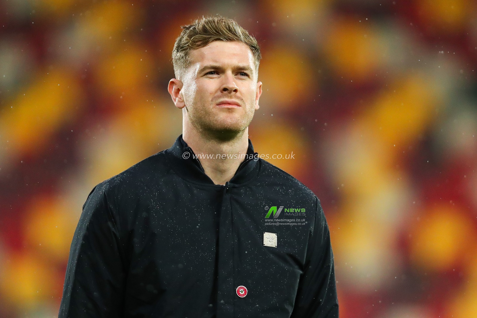 Nathan Collins of Brentford arrives at The Gtech Community Stadium prior to the Premier League match Brentford vs Arsenal at The Gtech Community Stadium, London, United Kingdom, 1st January 2025

(Photo by Izzy Poles/News Images)