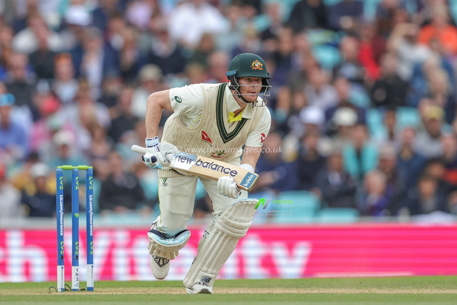 Steven Smith of Australia during the LV= Insurance Ashes Fifth Test Series Day Five England v Australia at The Kia Oval, London, United Kingdom, 31st July 2023

(Photo by Mark Cosgrove/News Images)