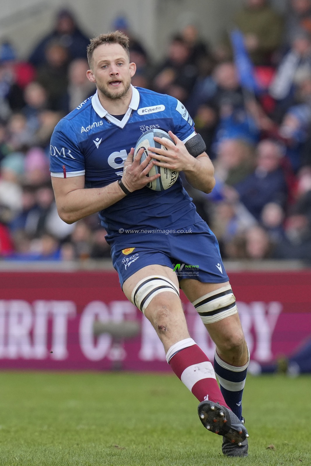 Jonny Hill #5 of Sale Sharks during the Gallagher Premiership match Sale Sharks vs Saracens at AJ Bell Stadium, Eccles, United Kingdom, 5th March 2023

(Photo by Steve Flynn/News Images)