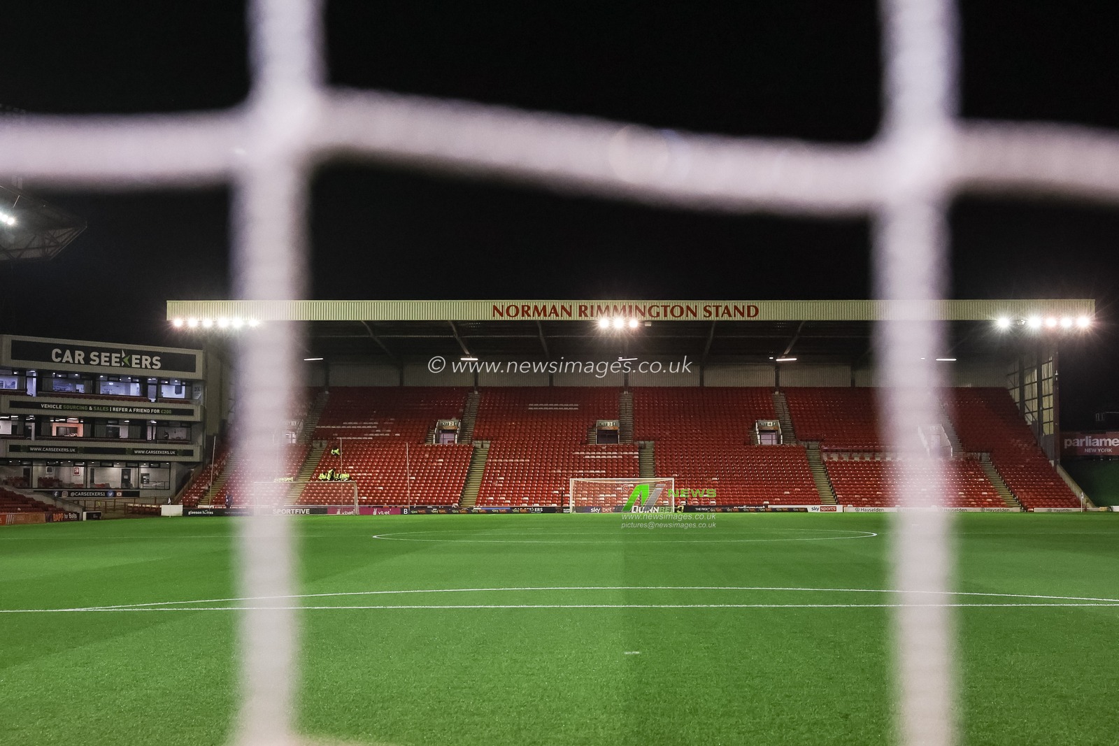 A general view of Oakwell during the Sky Bet League 1 match Barnsley vs Rotherham United at Oakwell, Barnsley, United Kingdom, 8th November 2024

(Photo by Mark Cosgrove/News Images)