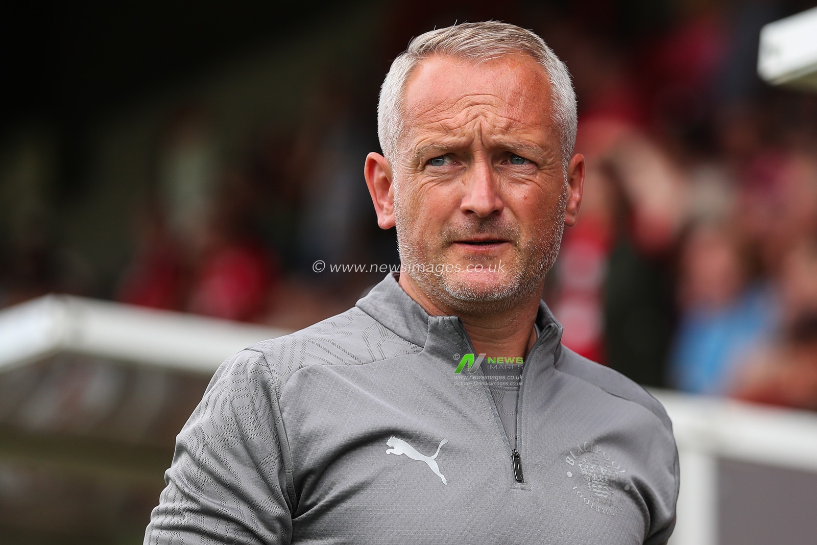 Neil Critchley manager of Blackpool during the Sky Bet League 1 match Crawley Town vs Blackpool at Broadfield Stadium, Crawley, United Kingdom, 10th August 2024

(Photo by Gareth Evans/News Images)