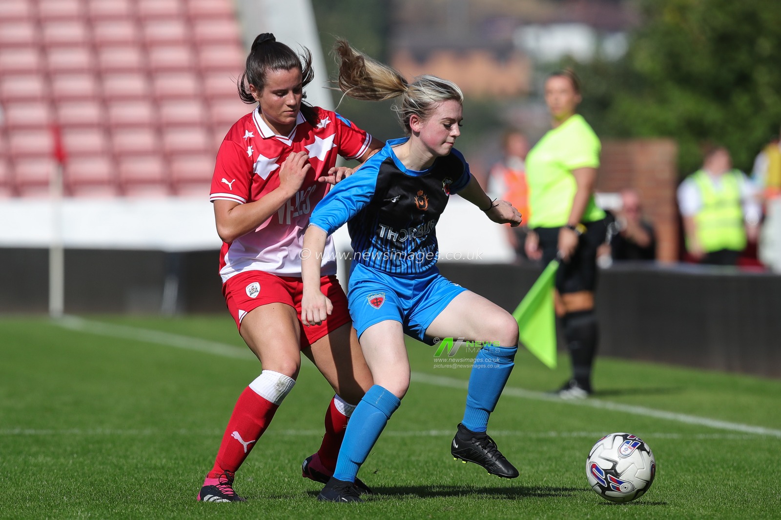 Images taken during the North East Regional Womenâ€™s Football League match Barnsley FC Women vs Alnwick Town Ladies at Oakwell, Barnsley, United Kingdom, 3rd September 2023

(Photo by James Heaton/News Images)