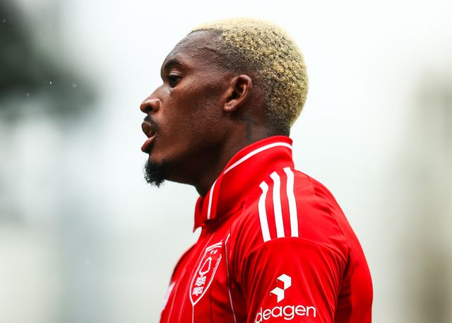 Callum Hudson-Odoi of Nottingham Forest during the Pre-season friendly match Nottingham Forest vs Monaco at SMH Group Stadiumact Stadium, Chesterfield, United Kingdom, 19th July 2025

(Photo by Richard Bierton/News Images)