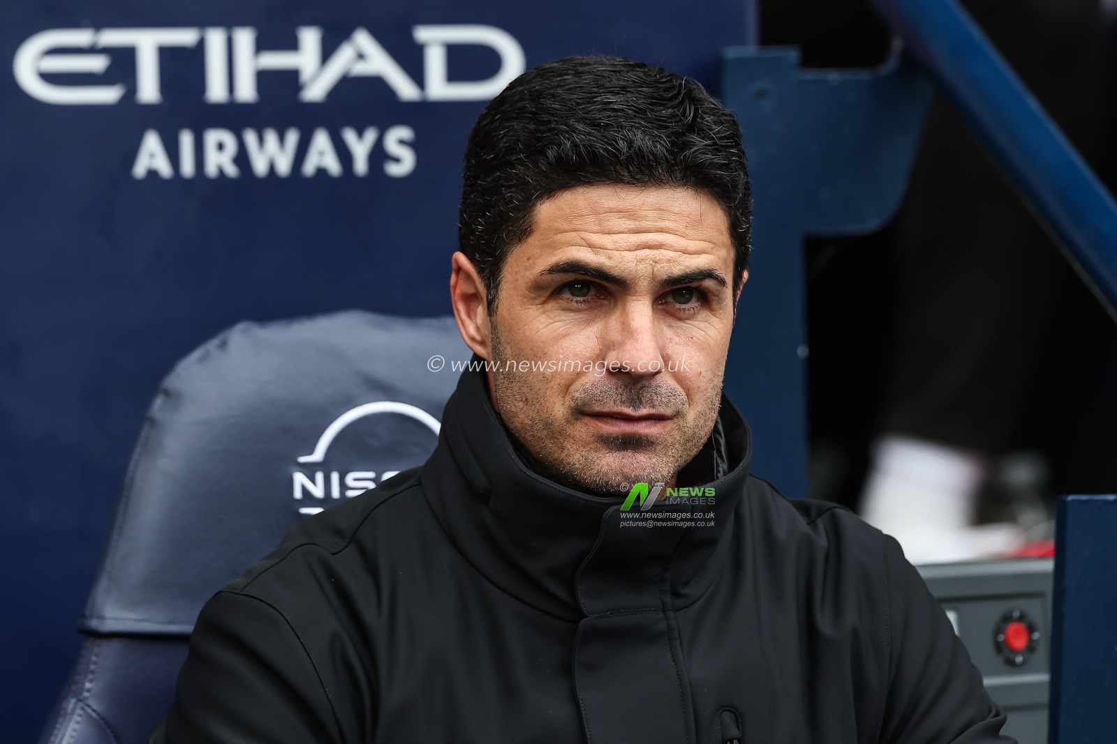 Mikel Arteta manager of Arsenal during the Premier League match Manchester City vs Arsenal at Etihad Stadium, Manchester, United Kingdom, 31st March 2024

(Photo by Mark Cosgrove/News Images)