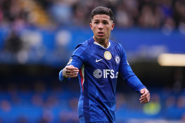 Enzo Fernandez of Chelsea during the Premier League match Chelsea vs Burnley at Stamford Bridge, London, United Kingdom on 21 February 2026

(Photo by Harvey Murphy/News Images)