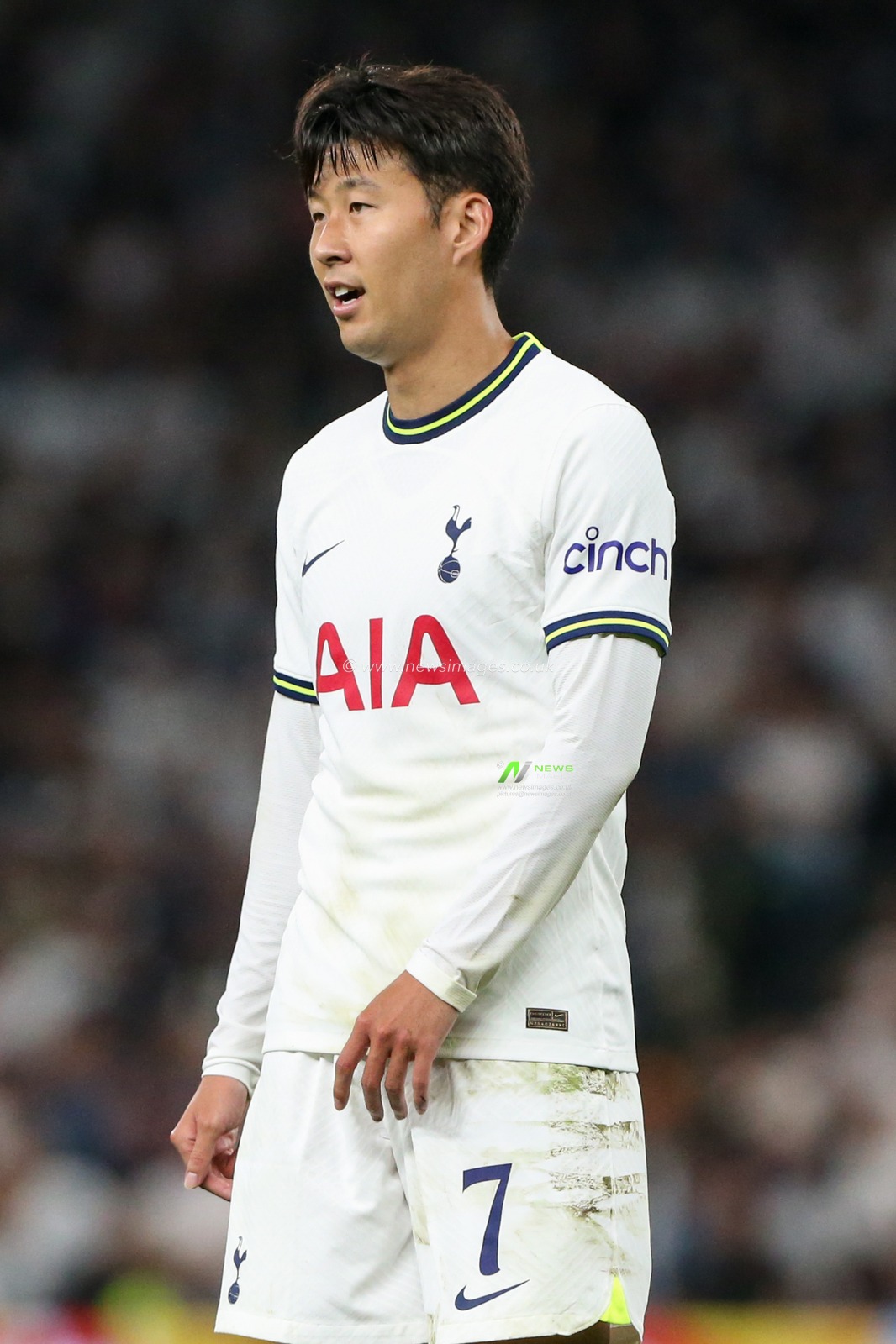 Son Heung-Min #7 of Tottenham Hotspur during the UEFA Champions League match Tottenham Hotspur vs Marseille at Tottenham Hotspur Stadium, London, United Kingdom, 7th September 2022

(Photo by Arron Gent/News Images)