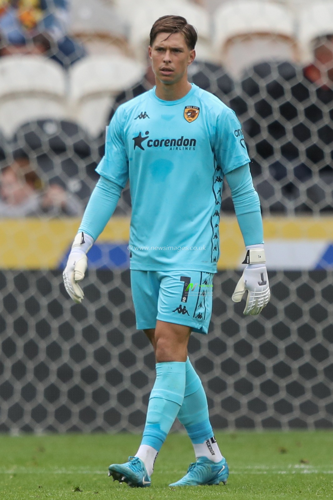 Ivor Pandur of Hull City during the Sky Bet Championship match Hull City vs Millwall at MKM Stadium, Hull, United Kingdom, 24th August 2024

(Photo by Alfie Cosgrove/News Images)