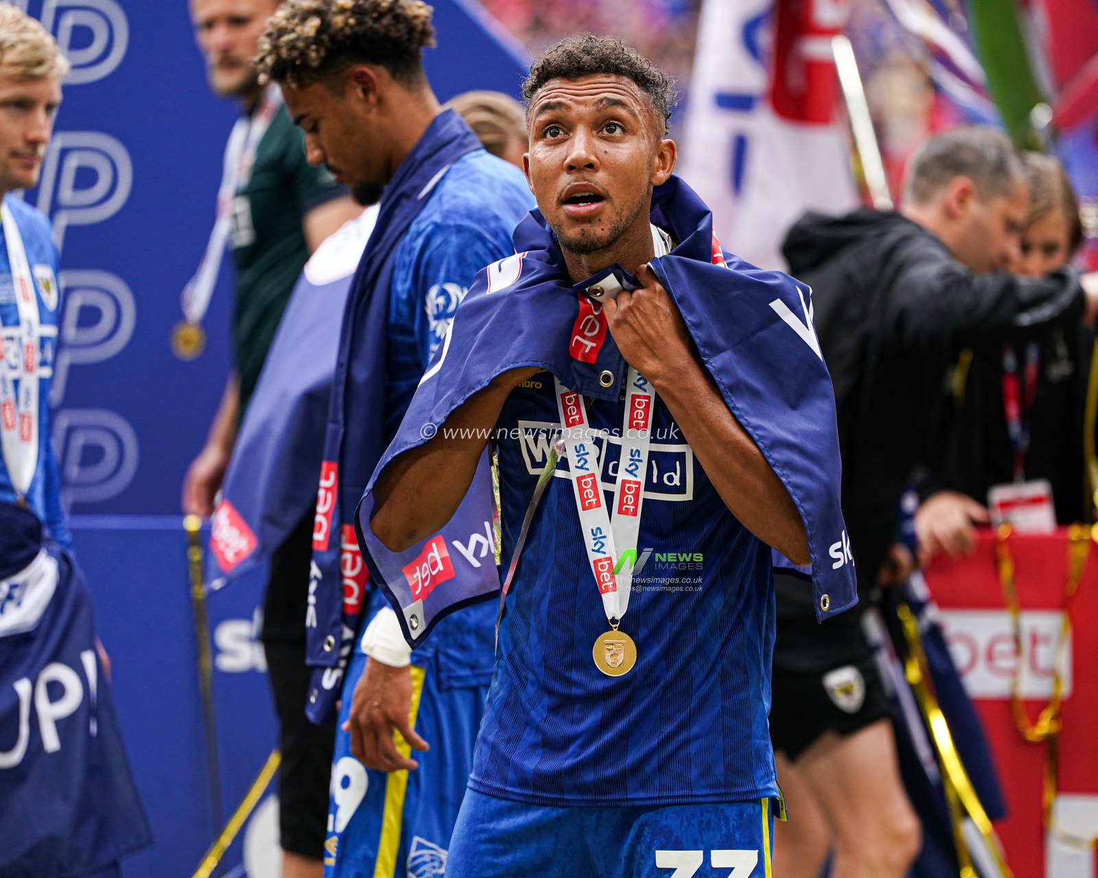 After the Sky Bet League 2 Playoff Final match AFC Wimbledon vs Walsall at Wembley Stadium, London, United Kingdom, 26th May 2025

(Photo by Harvey Murphy/News Images)