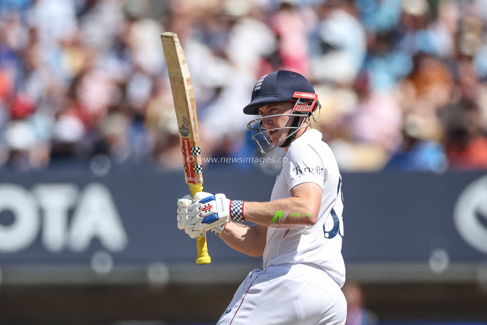 Harry Brook of England during the 2nd Rothesay Test Match day 3 England v India at Edgbaston, Birmingham, United Kingdom, 4th July 2025

(Photo by Mark Cosgrove/News Images)