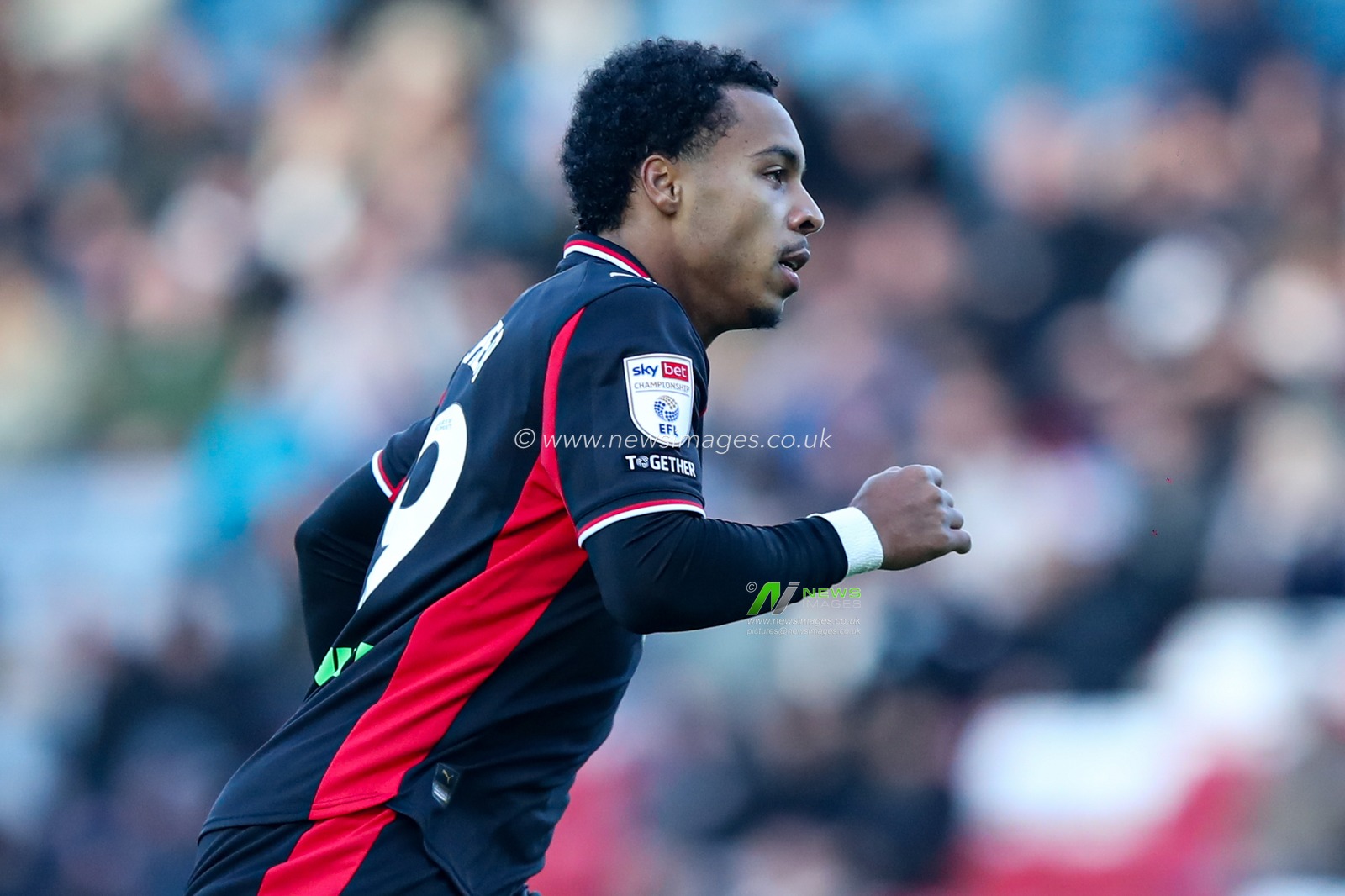 Cameron Archer of Southampton during the Sky Bet Championship match Blackburn Rovers vs Southampton at Ewood Park, Blackburn, United Kingdom, 25th October 2025

(Photo by Jorge Horsted/News Images)