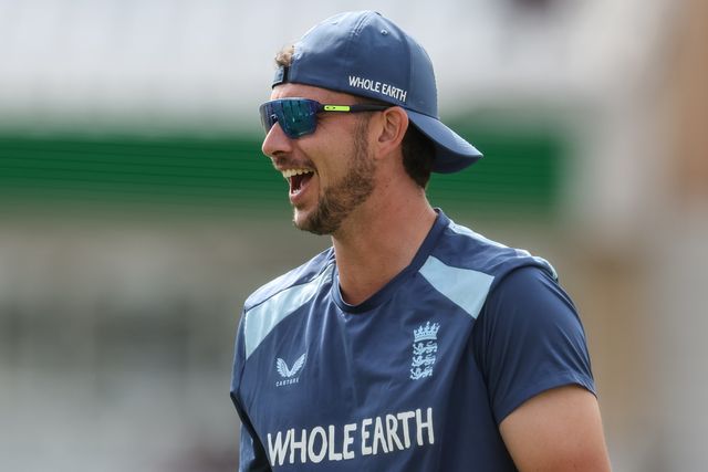 ,Josh Tongue in the pre-game warm up session during the 3rd Rothesay Test Match Day 3 match England vs New Zealand at Trent Bridge, Nottingham, United Kingdom on 27 June 2026

(Photo by Mark Cosgrove/News Images)