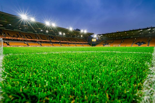 A general view of the pitch and stands during the Premier League match Wolverhampton Wanderers vs Aston Villa at Molineux, Wolverhampton, United Kingdom on 27 February 2026

(Photo by Maynard Manyowa/News Images)