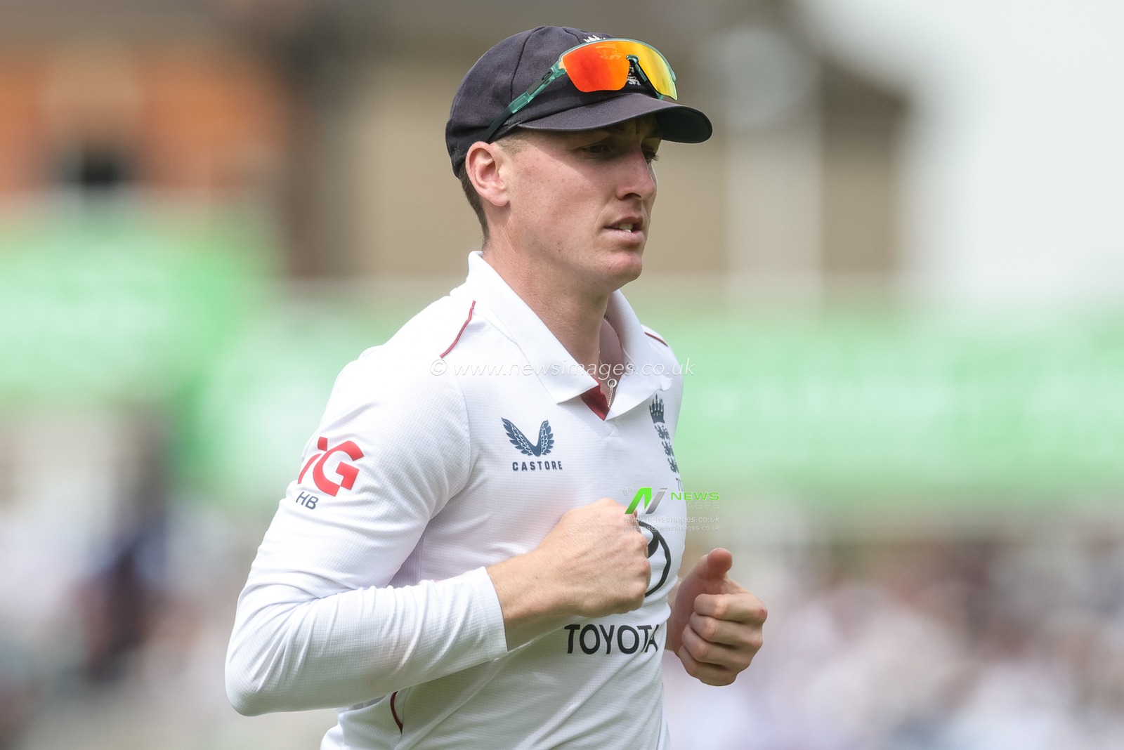 Harry Brook of England during the 2nd Rothesay Test Match Day 1 match England vs New Zealand at The Kia Oval, London, United Kingdom on 17 June 2026

(Photo by Mark Cosgrove/News Images)