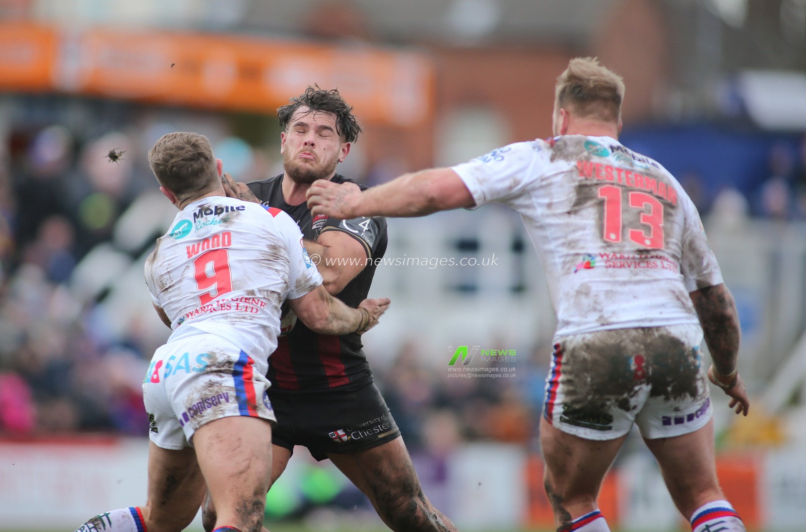 16th February 2020, Mobile Rocket Stadium, Wakefield, England; Betfred Super League, Wakefield Trinity v Warrington Wolves :