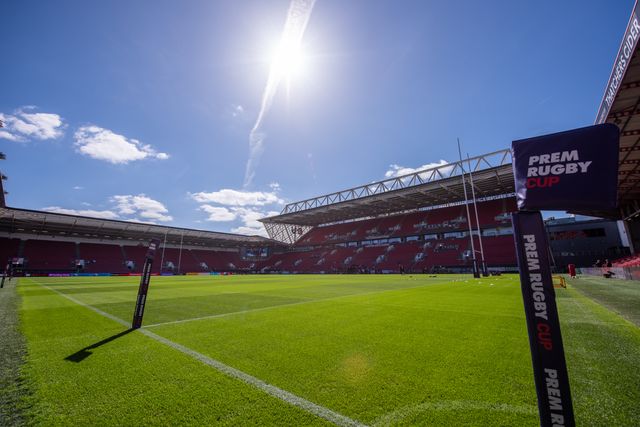 General view of Ashton Gate Stadium during the Prem Rugby Cup match Bristol Bears vs Gloucester at Ashton Gate, Bristol, United Kingdom on 05 September 2026

(Photo by Alex Williamson/News Images)