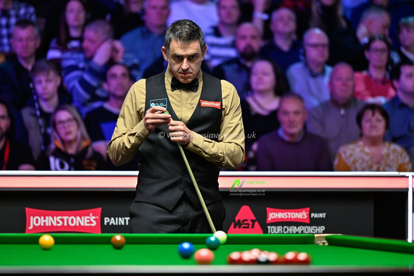 Ronnie O'Sullivan, during the Johnstoneâ€™s Paint Tour Championship at Manchester Central, Manchester, United Kingdom, 3rd April 2024

(Photo by Cody Froggatt/News Images)